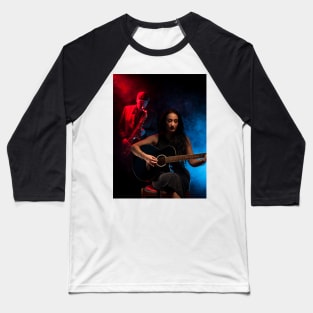 Guitarist and Saxophonist Baseball T-Shirt